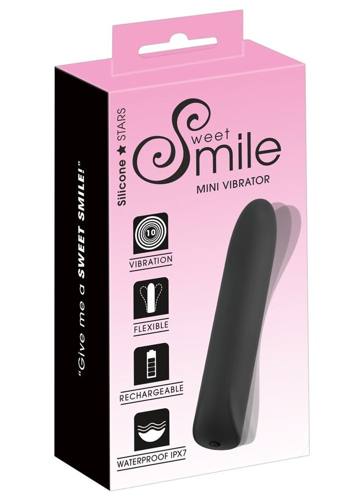 Sweet Smile Mini Vibrator blac